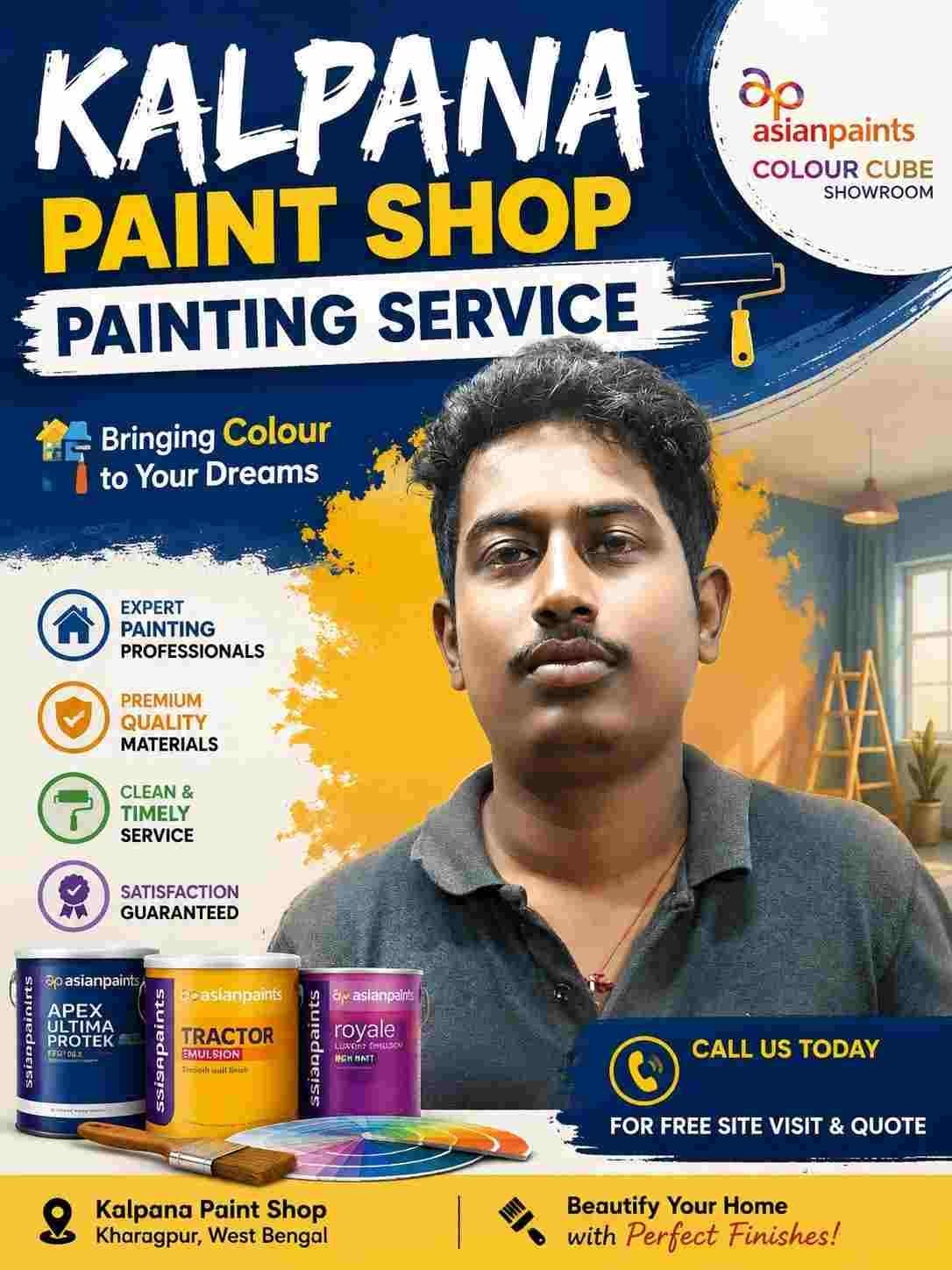 Kalpana Paint Shop Painting Service